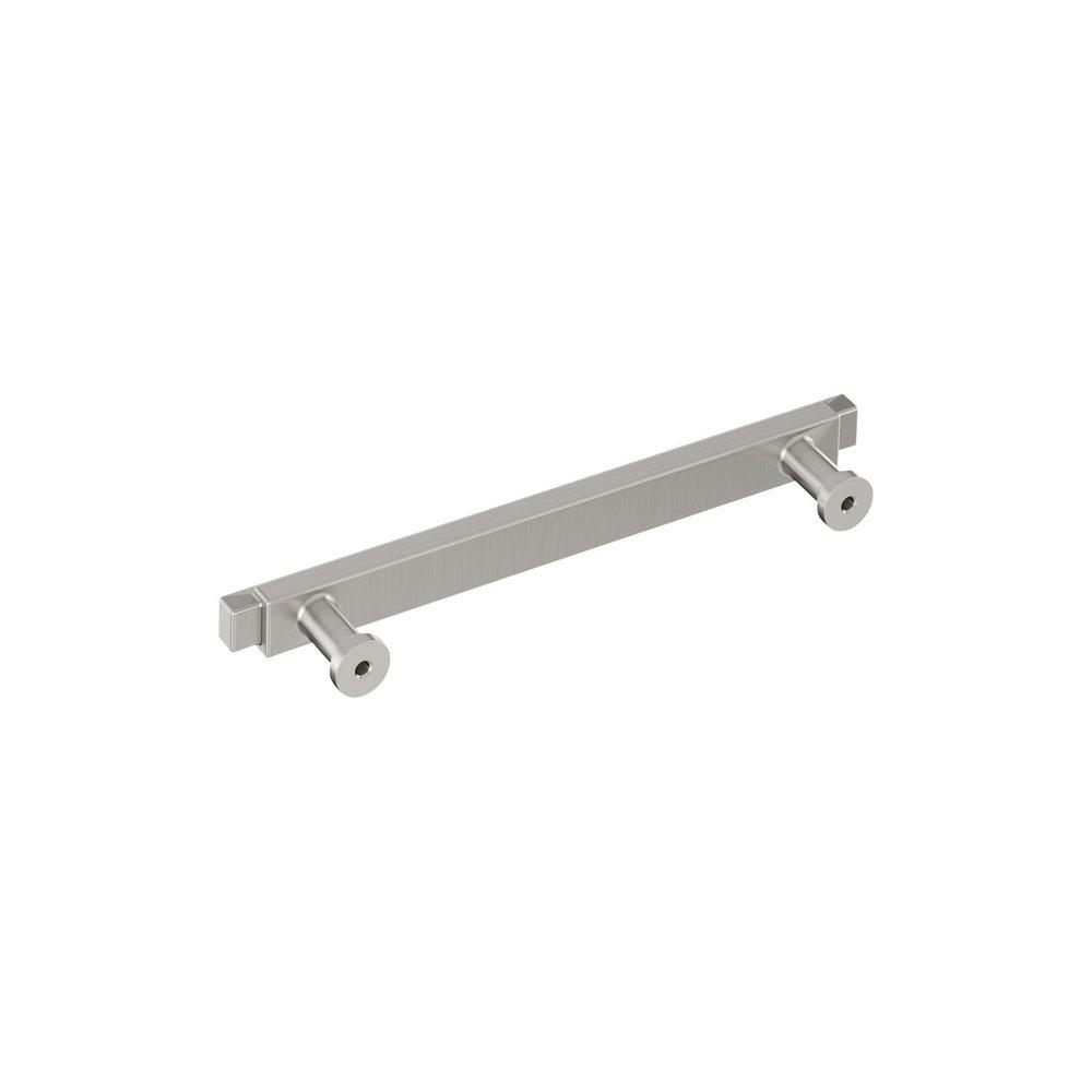 Signature Hardware Satin Nickel 5-1/16 in. Center-to-Center Bar Pull 