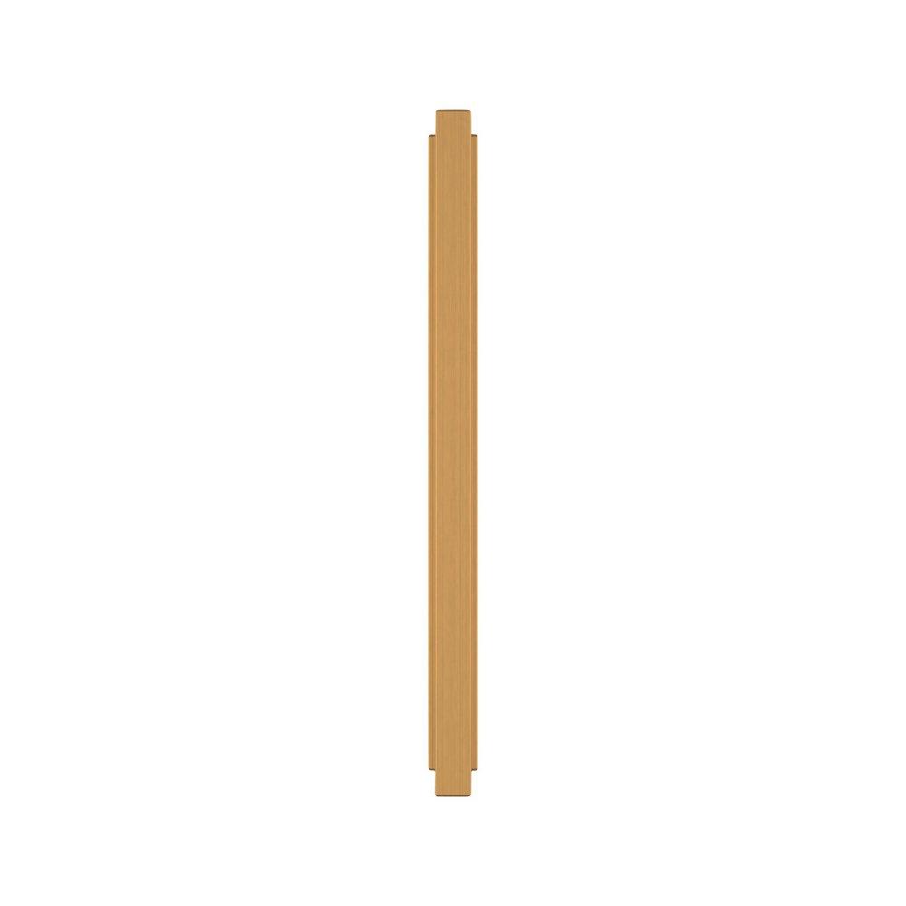 Signature Hardware Brushed Gold 6-5/16 in. Center-to-Center Bar Pull 
