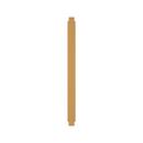 Signature Hardware Brushed Gold 6-5/16 in. Center-to-Center Bar Pull 