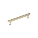 6-5/16 in. Center-to-Center Bar Pull in Golden Champagne