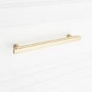 Signature Hardware Golden Champagne 6-5/16 in. Center-to-Center Bar Pull 