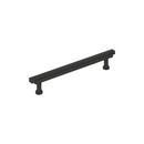 6-5/16 in. Center-to-Center Bar Pull in Matte Black
