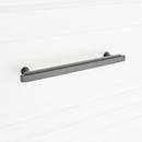 Signature Hardware Matte Black 6-5/16 in. Center-to-Center Bar Pull 