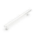 Signature Hardware Polished Nickel 6-5/16 in. Center-to-Center Bar Pull 