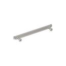 Signature Hardware Satin Nickel 6-5/16 in. Center-to-Center Bar Pull 