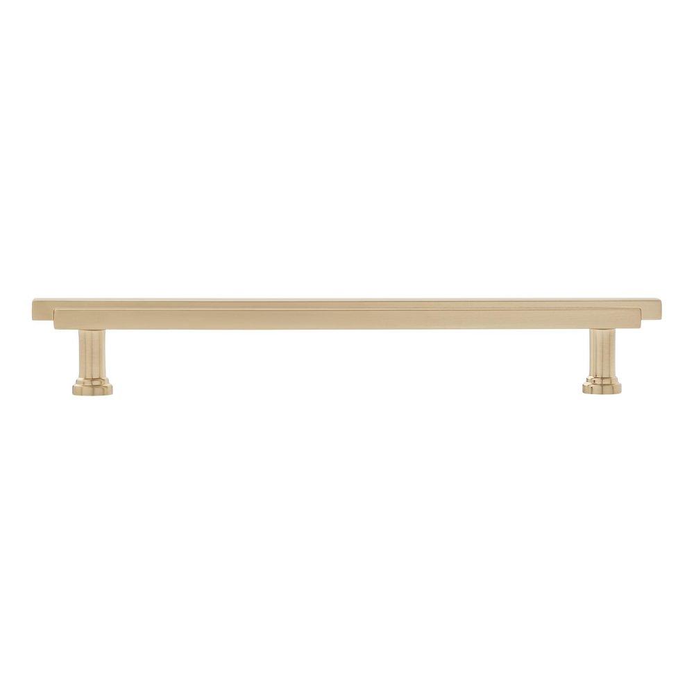 Signature Hardware Champagne Bronze 7-9/16 in. Center-to-Center Bar Pull 