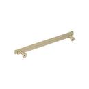 Signature Hardware Golden Champagne 7-9/16 in. Center-to-Center Bar Pull 