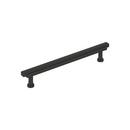 7-9/16 in. Center-to-Center Bar Pull in Matte Black