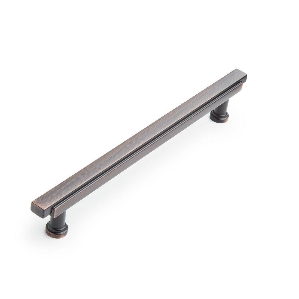 Signature Hardware Oil Rubbed Bronze 7-9/16 in. Center-to-Center Bar Pull 
