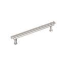 7-9/16 in. Center-to-Center Bar Pull in Polished Nickel