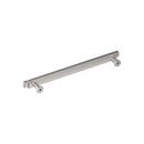 Signature Hardware Polished Nickel 7-9/16 in. Center-to-Center Bar Pull 