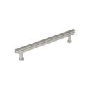7-9/16 in. Center-to-Center Bar Pull in Satin Nickel