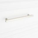 Signature Hardware Satin Nickel 7-9/16 in. Center-to-Center Bar Pull 