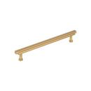 8-13/16 in. Center-to-Center Bar Pull in Champagne Bronze
