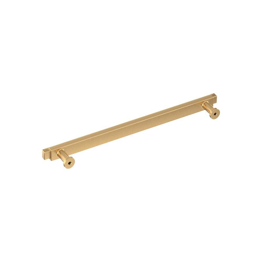 Signature Hardware Champagne Bronze 8-13/16 in. Center-to-Center Bar Pull 