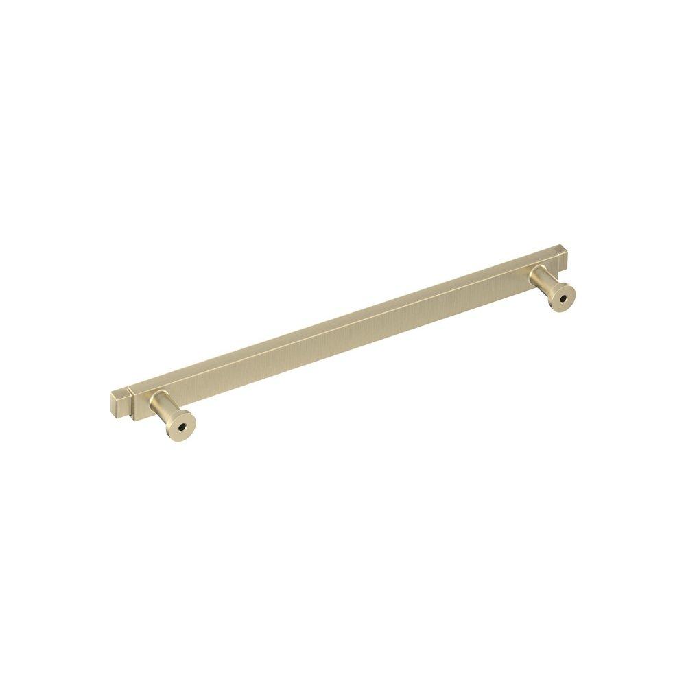 Signature Hardware Golden Champagne 8-13/16 in. Center-to-Center Bar Pull 