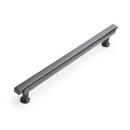 Signature Hardware Matte Black 8-13/16 in. Center-to-Center Bar Pull 