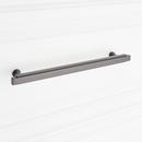 Signature Hardware Matte Black 8-13/16 in. Center-to-Center Bar Pull 