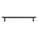 Signature Hardware Matte Black 8-13/16 in. Center-to-Center Bar Pull 