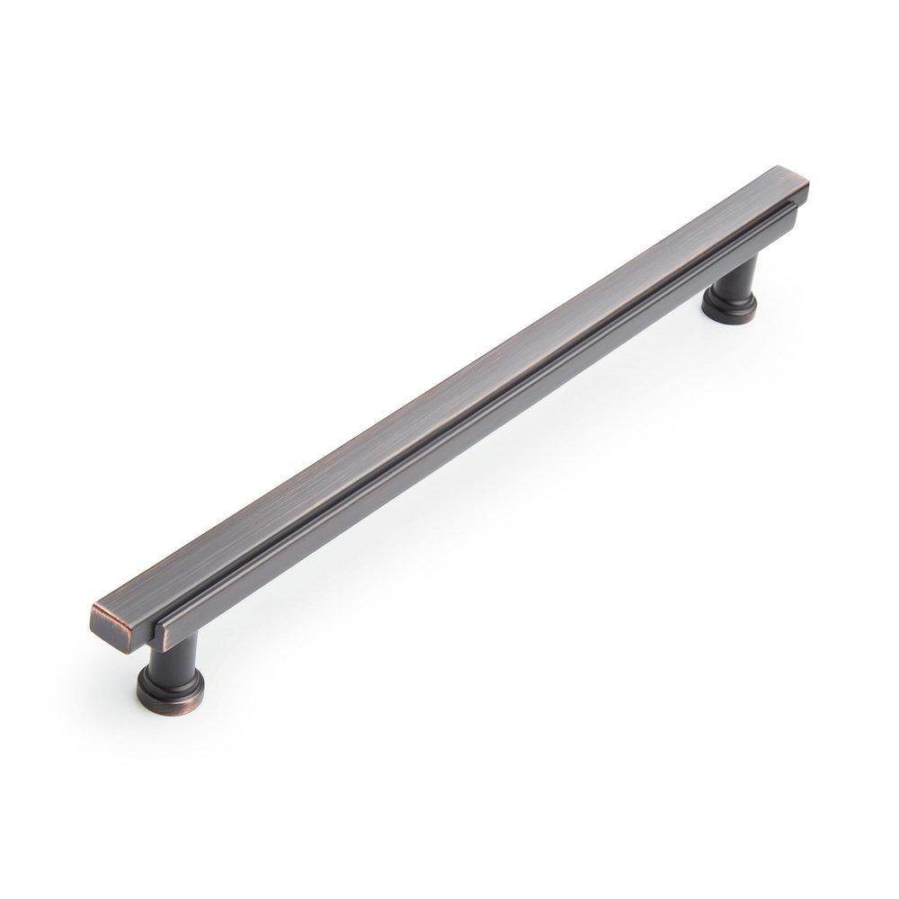 Signature Hardware Oil Rubbed Bronze 8-13/16 in. Center-to-Center Bar Pull 