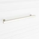 Signature Hardware Polished Nickel 8-13/16 in. Center-to-Center Bar Pull 