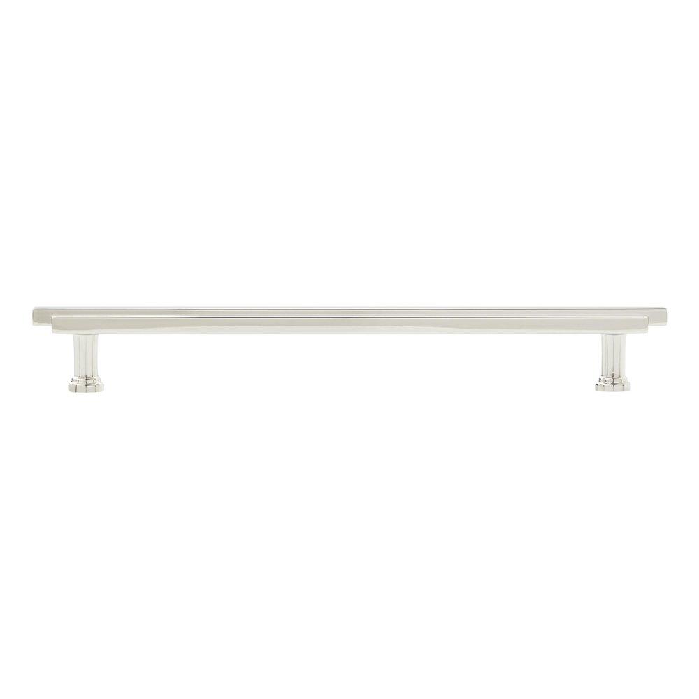 Signature Hardware Polished Nickel 8-13/16 in. Center-to-Center Bar Pull 