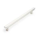 Signature Hardware Satin Nickel 8-13/16 in. Center-to-Center Bar Pull 