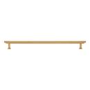 Signature Hardware Brushed Gold 10-1/16 in. Center-to-Center Bar Pull 