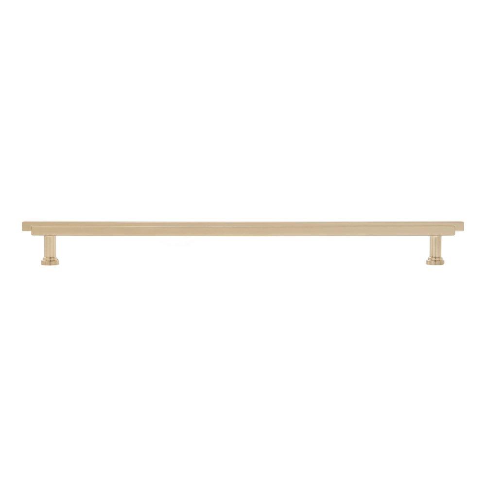 Signature Hardware Champagne Bronze 10-1/16 in. Center-to-Center Bar Pull 