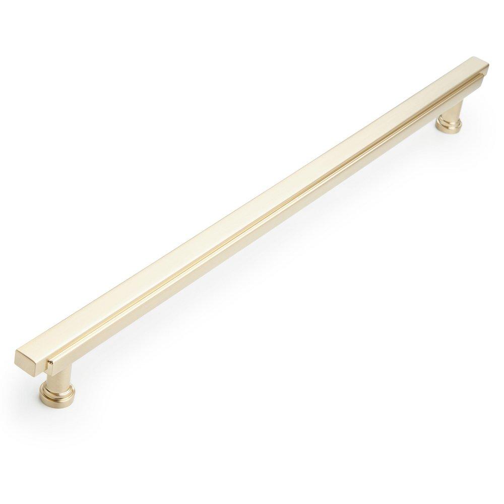 Signature Hardware Golden Champagne 10-1/16 in. Center-to-Center Bar Pull 