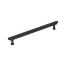 10-1/16 in. Center-to-Center Bar Pull in Matte Black