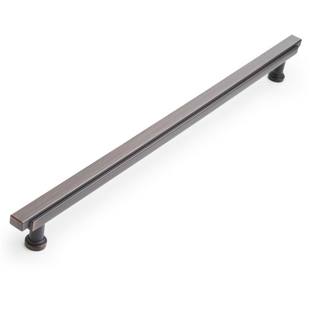 Signature Hardware Oil Rubbed Bronze 10-1/16 in. Center-to-Center Bar Pull 
