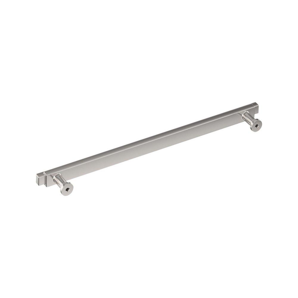 Signature Hardware Polished Nickel 10-1/16 in. Center-to-Center Bar Pull 