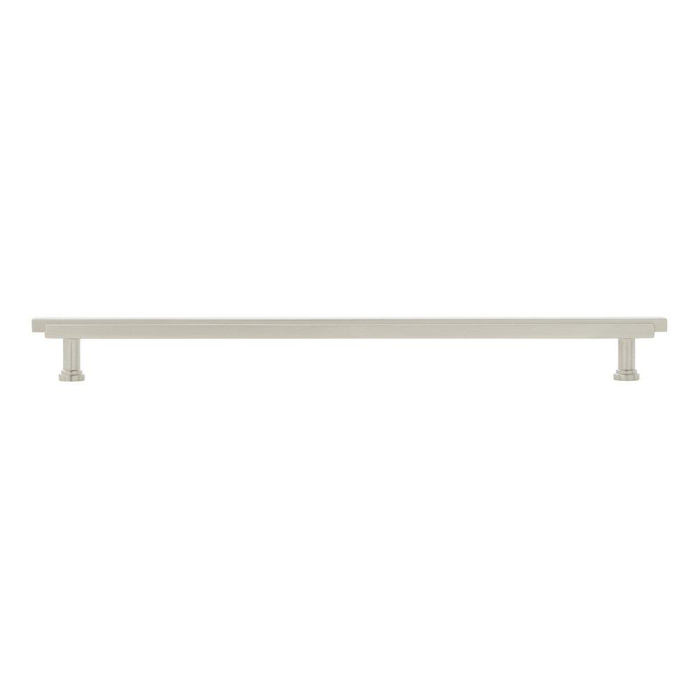 Signature Hardware Satin Nickel 10-1/16 in. Center-to-Center Bar Pull 