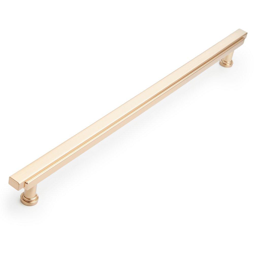 Signature Hardware Champagne Bronze 12-5/8 in. Center-to-Center Bar Pull 