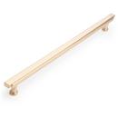 Signature Hardware Champagne Bronze 12-5/8 in. Center-to-Center Bar Pull 