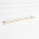 Signature Hardware Golden Champagne 12-5/8 in. Center-to-Center Bar Pull 