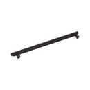 Signature Hardware Oil Rubbed Bronze 12-5/8 in. Center-to-Center Bar Pull 