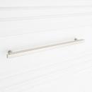 Signature Hardware Satin Nickel 12-5/8 in. Center-to-Center Bar Pull 