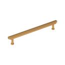 12 in. Center-to-Center Appliance Pull in Brushed Gold