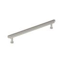 12 in. Center-to-Center Appliance Pull in Satin Nickel