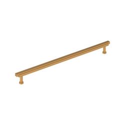 18 in. Center-to-Center Appliance Pull in Brushed Gold