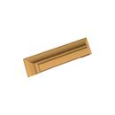3-3/4 in. Center-to-Center Cup Pull in Brushed Gold