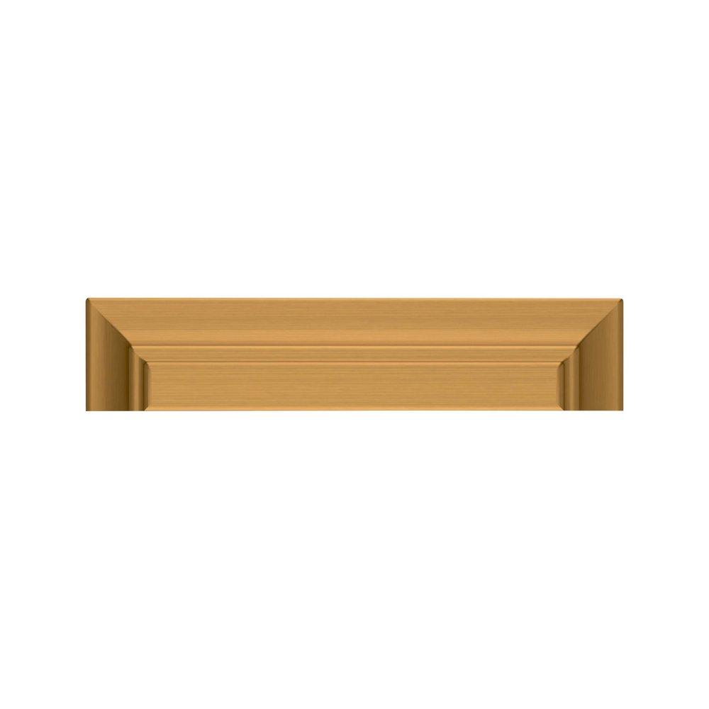 Signature Hardware Brushed Gold 3-3/4 in. Center-to-Center Cup Pull 