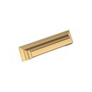 3-3/4 in. Center-to-Center Cup Pull in Champagne Bronze