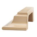 Signature Hardware Champagne Bronze 3-3/4 in. Center-to-Center Cup Pull 