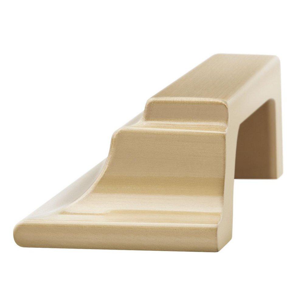 Signature Hardware Golden Champagne 3-3/4 in. Center-to-Center Cup Pull 