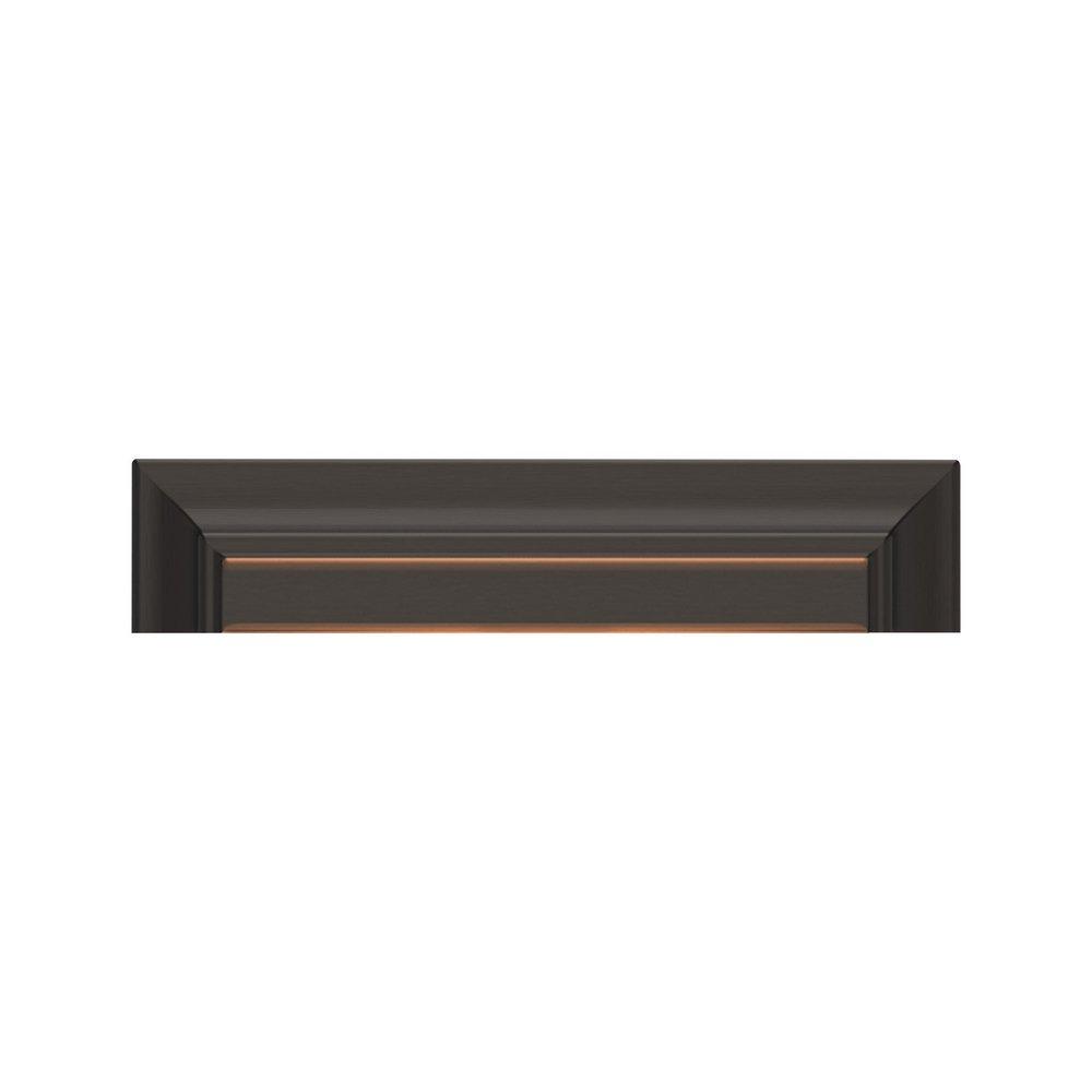 Signature Hardware Oil Rubbed Bronze 3-3/4 in. Center-to-Center Cup Pull 