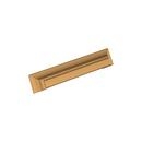 5-1/16 in. Center-to-Center Cup Pull in Brushed Gold