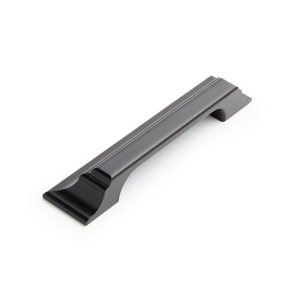 Signature Hardware Matte Black 5-1/16 in. Center-to-Center Cup Pull 